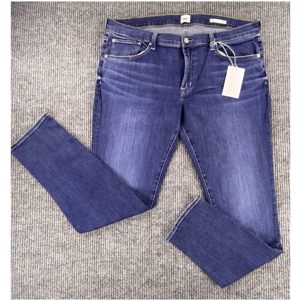 Edwin Lian Skinny Jeans Mens 36 Blue Denim Stretch Casual Modern Classic
